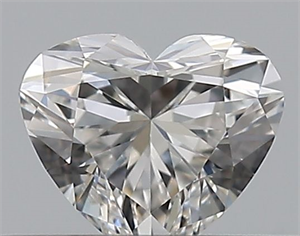 Picture of Natural Diamond 0.30 Carats, Heart with  Cut, F Color, VVS1 Clarity and Certified by GIA