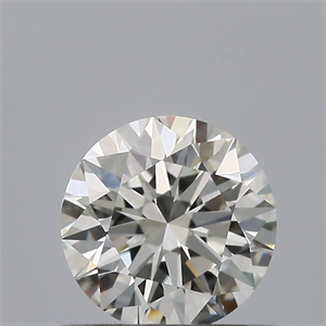 Foto Diamante Natural 0.51 quilates, Redondo , Color H, claridad VVS2 y certificado IGI de