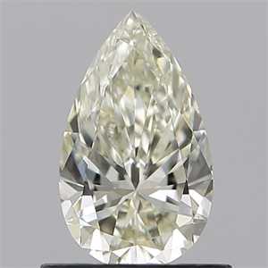 Picture of Natural Diamond 0.70 Carats, Pear with  Cut, K Color, VS1 Clarity and Certified by IGI