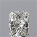 Natural Diamond 0.50 Carats, Radiant with  Cut, E Color, IF Clarity and Certified by IGI