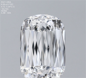 Foto Diamante Natural 0.30 quilates,  , Color E, claridad VS2 y certificado GIA de