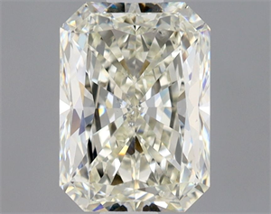 Foto Diamante Natural 1.03 quilates, Radiante , Color K, claridad SI1 y certificado GIA de