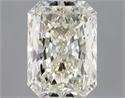 Natural Diamond 1.03 Carats, Radiant with  Cut, K Color, SI1 Clarity and Certified by GIA