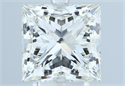 Diamante Natural 3.03 quilates, Princesa , Color J, claridad SI2 y certificado GIA