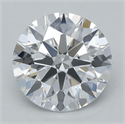 Lab Grown Diamond 1.15 Carats, Round with Ideal Cut, E Color, VVS2 Clarity and Certified by IGI