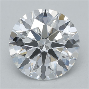 Picture of Lab Grown Diamond 1.15 Carats, Round with Ideal Cut, E Color, VVS2 Clarity and Certified by IGI