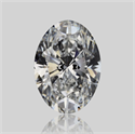 Natural Diamond 0.90 Carats, Oval with  Cut, E Color, VVS1 Clarity and Certified by GIA