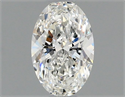 Diamante Natural 0.52 quilates, Ovalado , Color G, claridad SI1 y certificado GIA