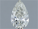 Diamante Natural 0.50 quilates, De pera , Color I, claridad IF y certificado IGI