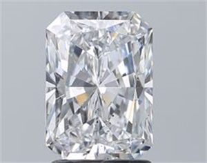 Picture of Natural Diamond 2.01 Carats, Radiant with  Cut, D Color, SI1 Clarity and Certified by GIA