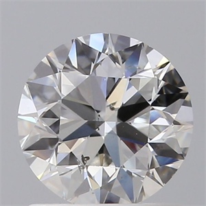 Foto Diamante Natural 0.90 quilates, Redondo , Color G, claridad SI1 y certificado GIA de