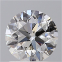 Natural Diamond 0.90 Carats, Round with Excellent Cut, G Color, SI1 Clarity and Certified by GIA