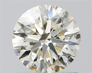 Foto Diamante Natural 0.90 quilates, Redondo , Color K, claridad SI1 y certificado IGI de