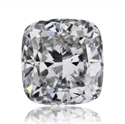 Natural Diamond 0.51 Carats, Cushion with  Cut, D Color, VS1 Clarity and Certified by GIA