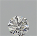 Diamante Natural 0.53 quilates, Redondo , Color H, claridad SI1 y certificado GIA
