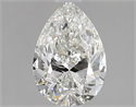 Diamante Natural 0.96 quilates, De pera , Color J, claridad SI2 y certificado GIA