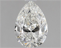 Diamante Natural 0.96 quilates, De pera , Color J, claridad SI2 y certificado GIA