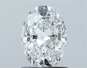 Picture of Natural Diamond 0.90 Carats, Oval with  Cut, E Color, SI2 Clarity and Certified by GIA