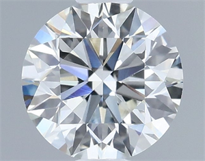 Foto Diamante Natural 0.54 quilates, Redondo , Color H, claridad VVS2 y certificado IGI de