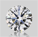 Diamante Natural 0.75 quilates, Redondo , Color H, claridad VS2 y certificado GIA