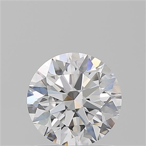 Picture of Natural Diamond 1.23 Carats, Round with Excellent Cut, D Color, FL Clarity and Certified by GIA