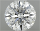 Picture of Natural Diamond 0.41 Carats, Round with Excellent Cut, F Color, VVS1 Clarity and Certified by GIA