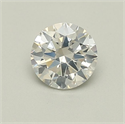 Diamante Natural 0.73 quilates, Redondo , Color F, claridad I1 y certificado GIA