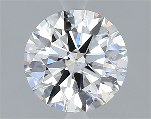 Foto Diamante Natural 1.51 quilates, Redondo , Color E, claridad SI1 y certificado GIA de