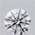 Del inventario de diamantes de laboratorio, 1.03 quilates, Redondo , Color D, claridad VS1 y certificado IGI