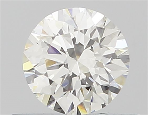 Picture of Natural Diamond 0.43 Carats, Round with Excellent Cut, G Color, VVS2 Clarity and Certified by GIA