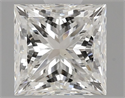 Natural Diamond 1.00 Carats, Princess with  Cut, H Color, VS1 Clarity and Certified by GIA