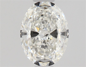 Picture of Natural Diamond 0.52 Carats, Oval with  Cut, F Color, VS1 Clarity and Certified by GIA