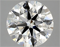 Diamante Natural 3.01 quilates, Redondo , Color I, claridad VVS1 y certificado GIA
