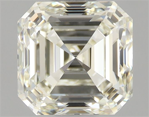 Picture of Natural Diamond 1.01 Carats, Asscher with  Cut, J Color, VVS1 Clarity and Certified by IGI