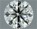 Natural Diamond 0.70 Carats, Round with Very Good Cut, J Color, VS1 Clarity and Certified by IGI