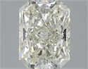 Natural Diamond 2.50 Carats, Radiant with  Cut, L Color, SI1 Clarity and Certified by GIA