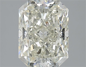 Foto Diamante Natural 2.50 quilates, Radiante , Color L, claridad SI1 y certificado GIA de