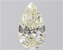 Natural Diamond 1.50 Carats, Pear with  Cut, M Color, SI1 Clarity and Certified by GIA