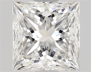 Foto Diamante Natural 1.08 quilates, Princesa , Color F, claridad VVS2 y certificado GIA de