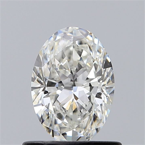 Picture of Natural Diamond 0.70 Carats, Oval with  Cut, G Color, VS2 Clarity and Certified by GIA