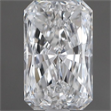 Natural Diamond 0.80 Carats, Radiant with  Cut, E Color, SI1 Clarity and Certified by GIA