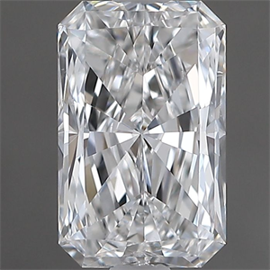 Picture of Natural Diamond 0.80 Carats, Radiant with  Cut, E Color, SI1 Clarity and Certified by GIA