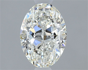 Foto Diamante Natural 0.90 quilates, Ovalado , Color I, claridad SI1 y certificado GIA de