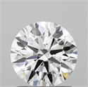 Lab Grown Diamond 1.20 Carats, Round with Ideal Cut, D Color, VVS2 Clarity and Certified by IGI