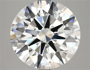 Picture of Lab Grown Diamond 4.69 Carats, Round with Ideal Cut, E Color, VS2 Clarity and Certified by IGI