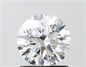 Del inventario de diamantes de laboratorio, 1.05 quilates, Redondo , Color E, claridad VVS1 y certificado IGI