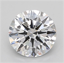 Del inventario de diamantes de laboratorio, 2.01 quilates, Redondo , Color F, claridad VVS2 y certificado IGI