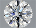 Natural Diamond 0.72 Carats, Round with Excellent Cut, G Color, VS1 Clarity and Certified by GIA