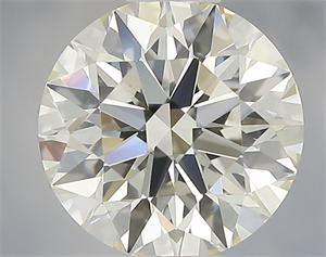 Picture of Natural Diamond 1.31 Carats, Round with Excellent Cut, J Color, VS2 Clarity and Certified by IGI