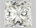 Diamante Natural 0.57 quilates, Princesa , Color J, claridad VVS1 y certificado GIA